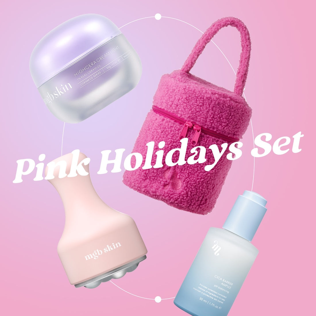Paint your Christmas in pink with the *limited-edition* Pink Holidays set🎨✨